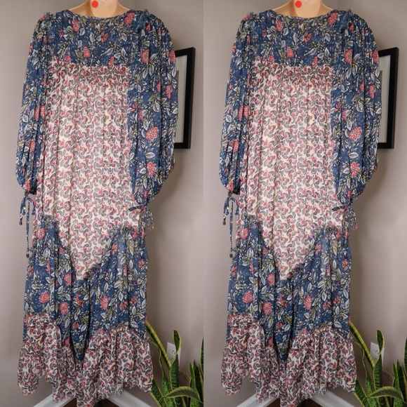 Free People Estelle Chiffon Maxi Dress - Picture 7 of 8